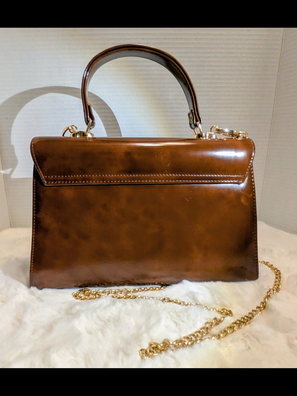 Vintage Italian Collection Le Rosa Leather Top Handle Bag - Picture 2 of 14